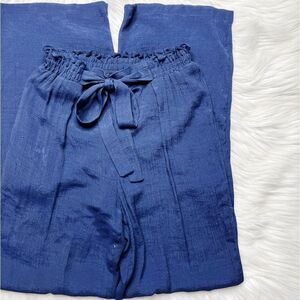 By & By Light Weight Boho Pants Dark Blue Size Small